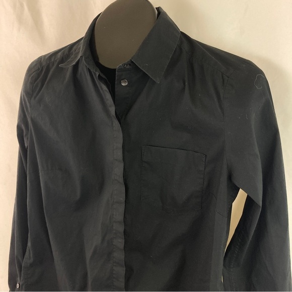 H&M Black Button-up - Picture 4 of 7